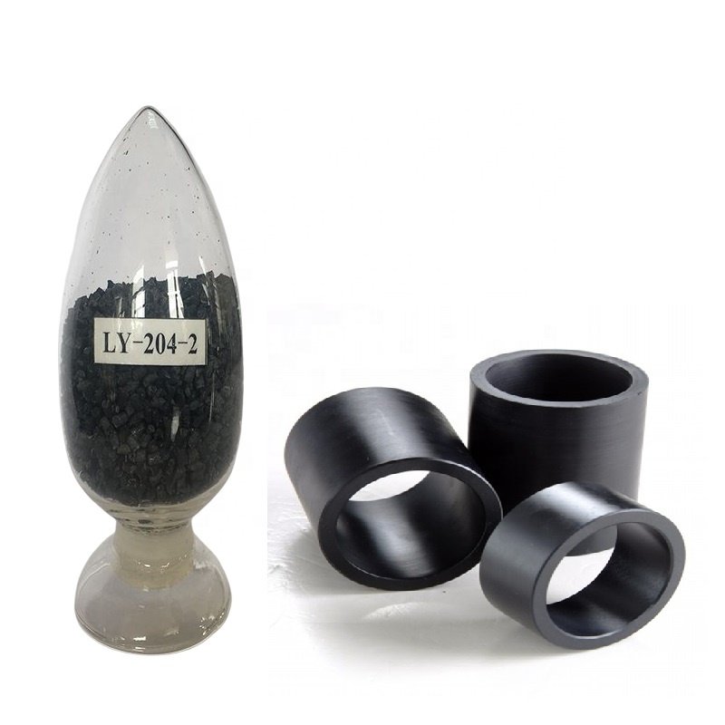 Carbon fiber reinforced composite PEEK particle black material 30% carbon fiber filled PEEK pellets