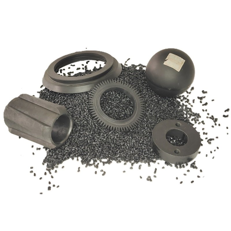 Carbon fiber reinforced composite PEEK particle black material 30% carbon fiber filled PEEK pellets