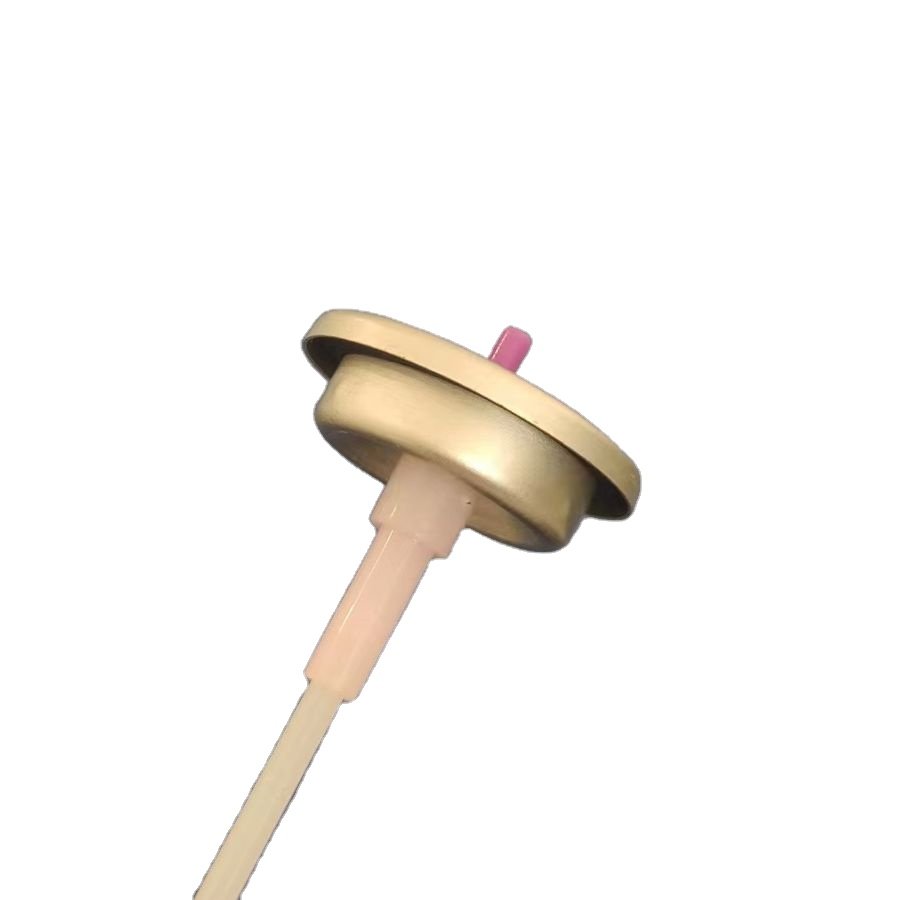 one-inch valve efficient metering valve aluminium cap pink body