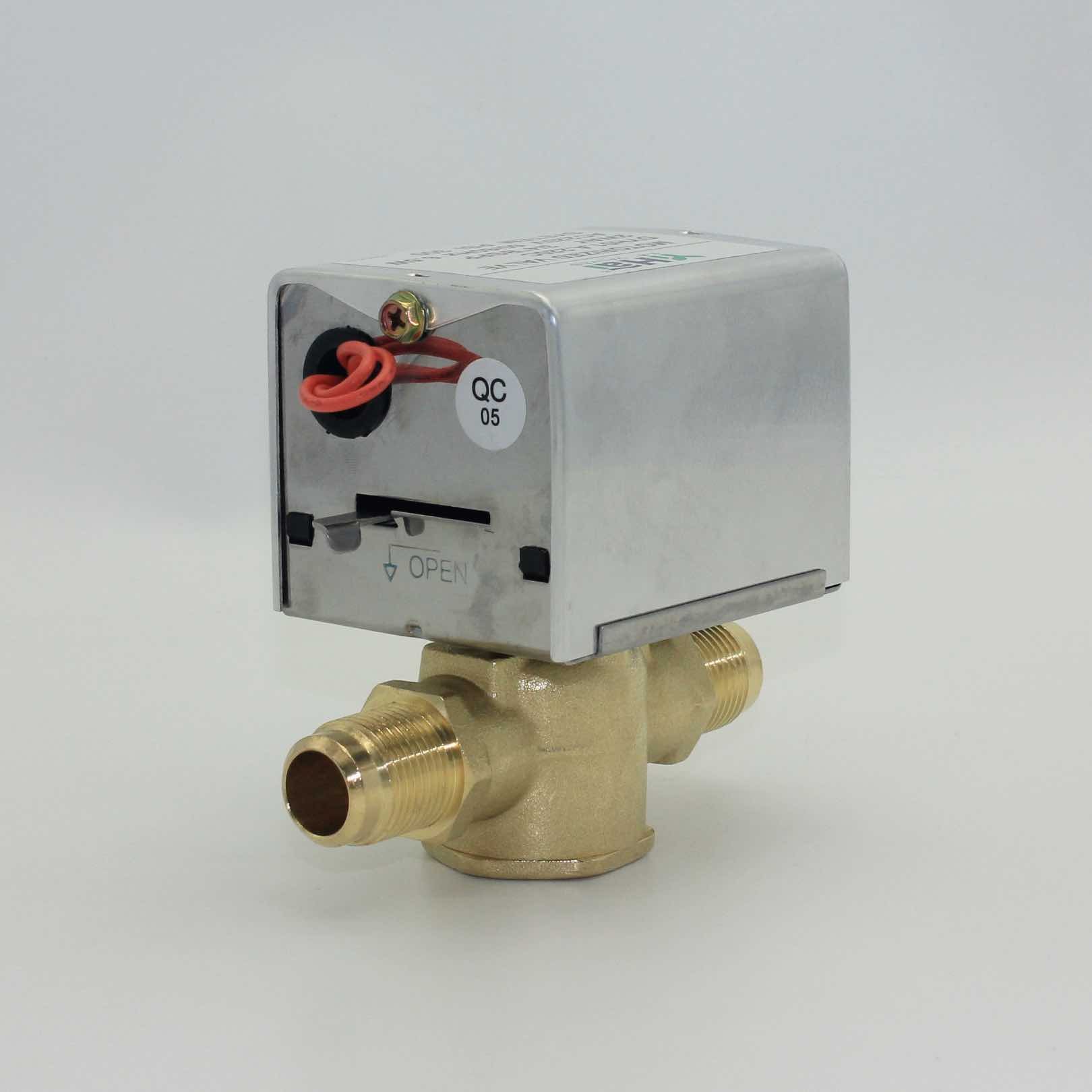 5/8 Inch 2-Way Motorized Control Valve With Flare Connection