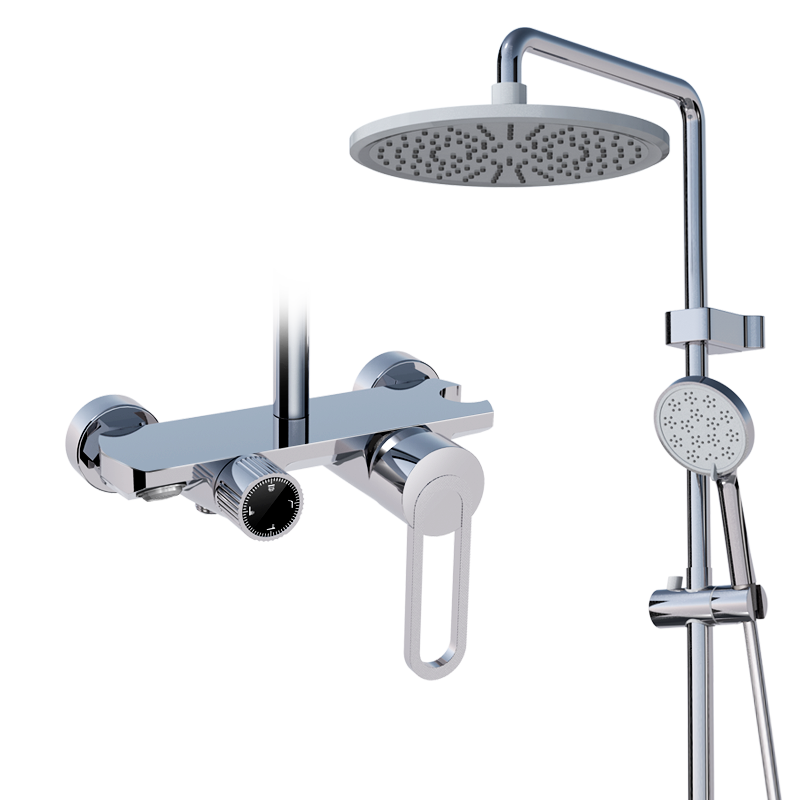 Electroplated UFO Knob Handle 4 Water Shower suit
