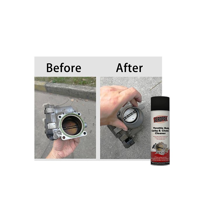500ml AEROPAK Throttle Body Carburetor & Choke Cleaner Serviceable Choke Carburetor Cleaner