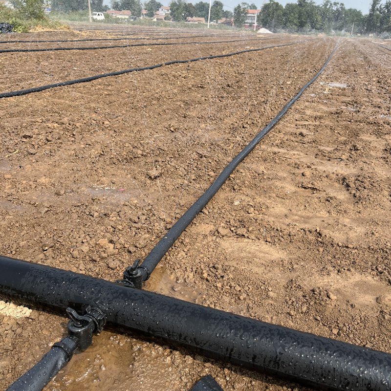 Farm sprinkler irrigation system layflat hose micro rain pipe connectors latch female header fitting offtake valve laser spray