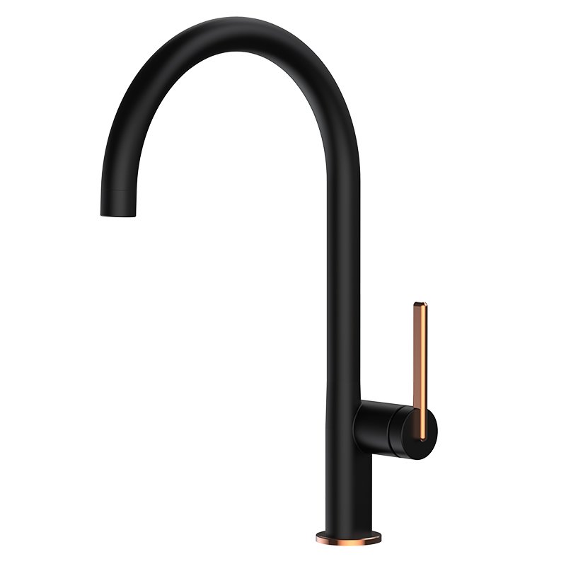 Sink Sprayer Brushed Nickel Stainless Steel Pull-Out l kitchen faucet 2 button sprayer Long Neck Sink Mixer Tap