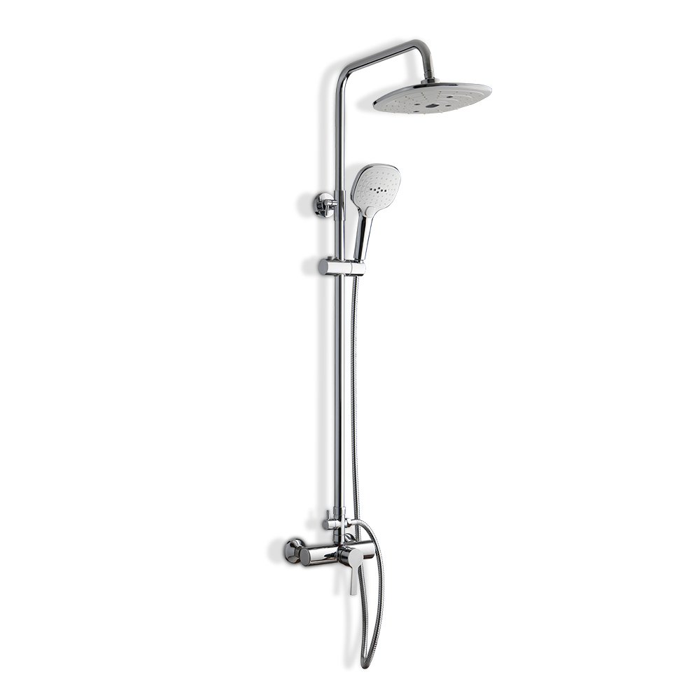 Chaoling hot-sale modern design wall mounted stainless steel ABS spray bathroom shower column sets