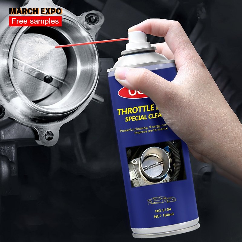 180ml High Quality Effective Auto Cleaner Spray Throttle Body Air Intake Valve Cleaner Injector Cleaner Spray