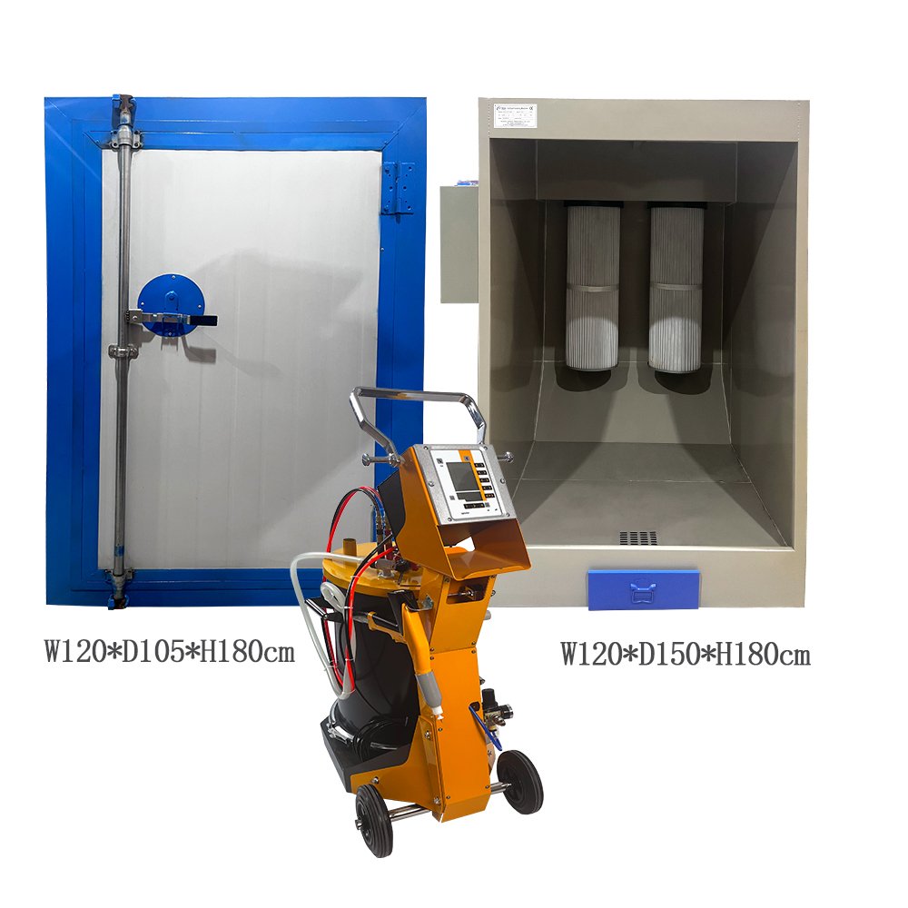 De Ying Electric electrostatic composite curing oven Powder Coating curing system Oven Powder coating machine