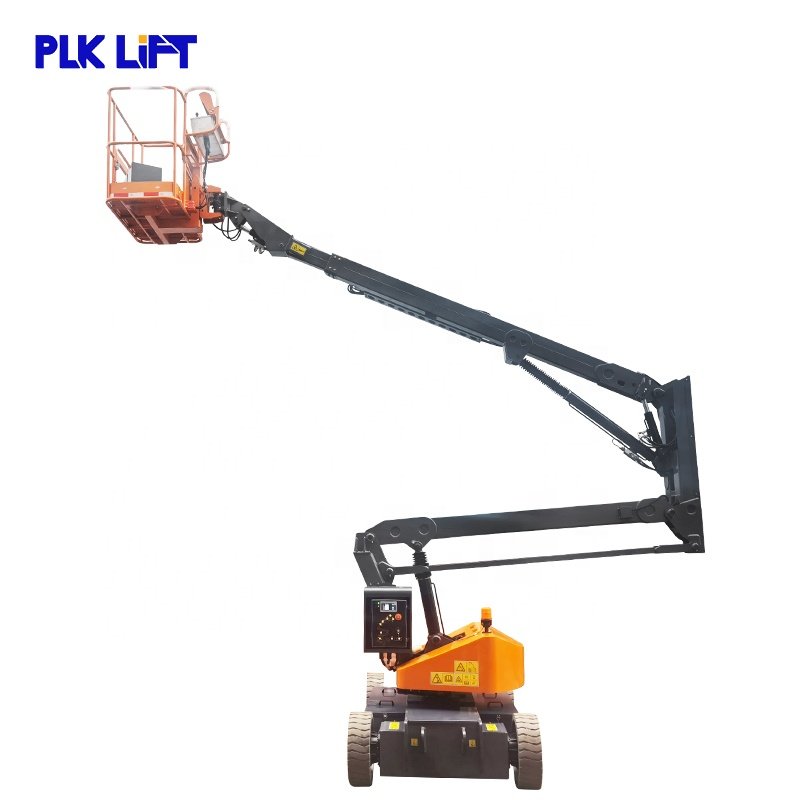 12m Cheap Electric Mobile Aerial Work Articulating Boom Lift