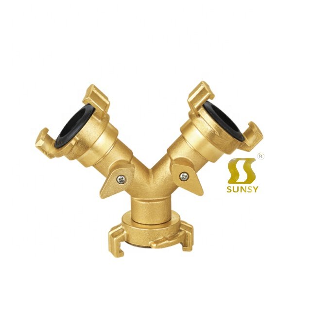 garden Brass geka spray nozzles with quick coupling connection from spraying to full jet water flow can be stopped adjustment