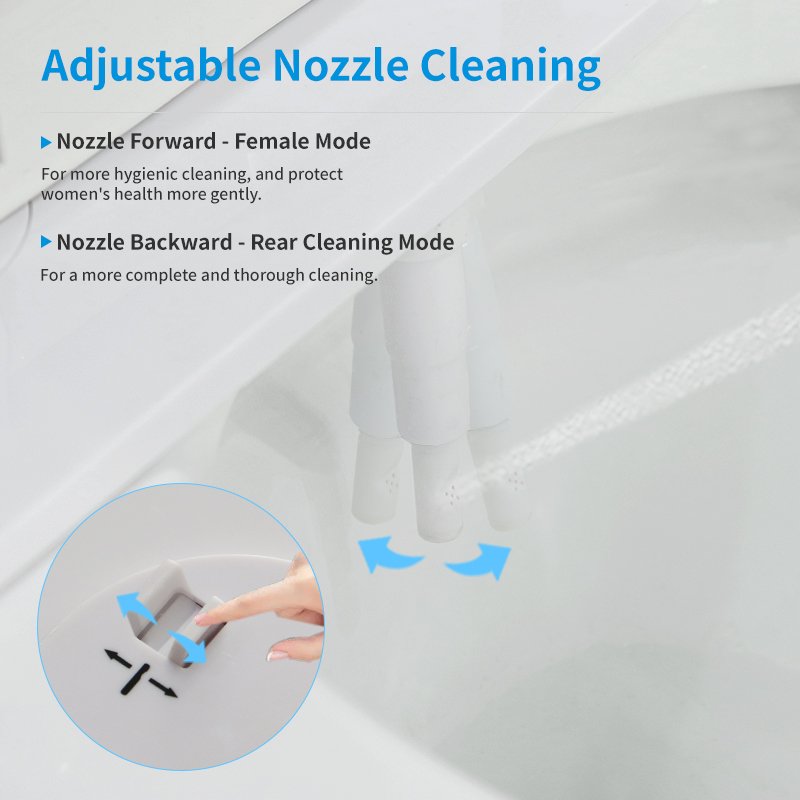 Cold Water Sprayer Manual Clean Vagina Butt Bidet Toilet Attachment Non-Electric Single Nozzle Self-Cleaning Toilet Bidet