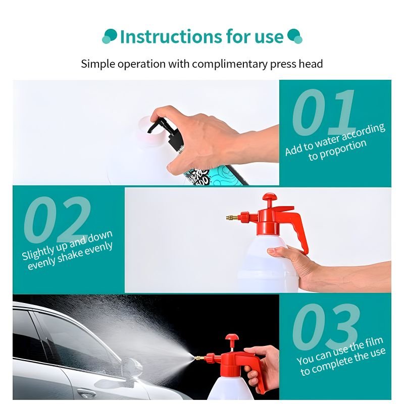Qili QC-57 New arrivedFilm coating solution Car Care Solution Car Film Care Spray Wrap Detailer Coat Coating for Vehicle Care
