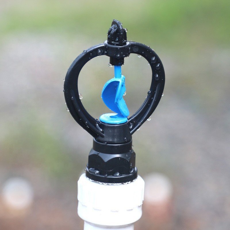 water spraying garden cooling sprinkler water sprinkler for garden 360 rotating garden sprinkler mini valve