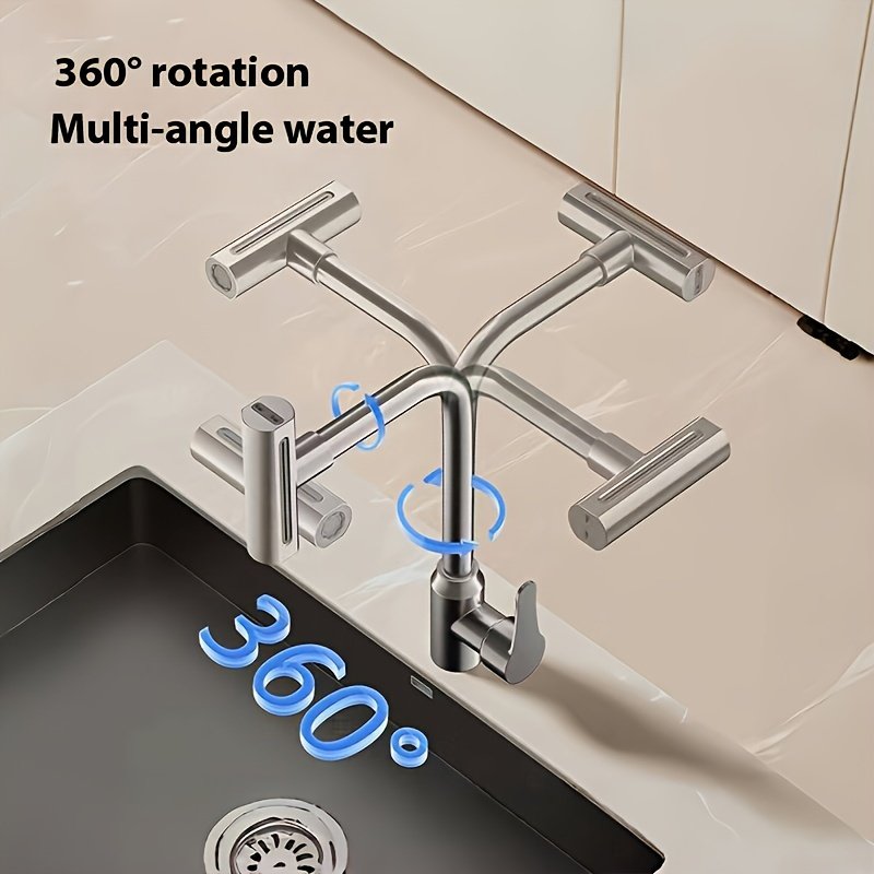 Single-Handle Pull-Down Pull-Out Deck Mounted Kitchen Faucet New Design Waterfall Sink Mixer Ceramic Valve Hot Cold Water Tap