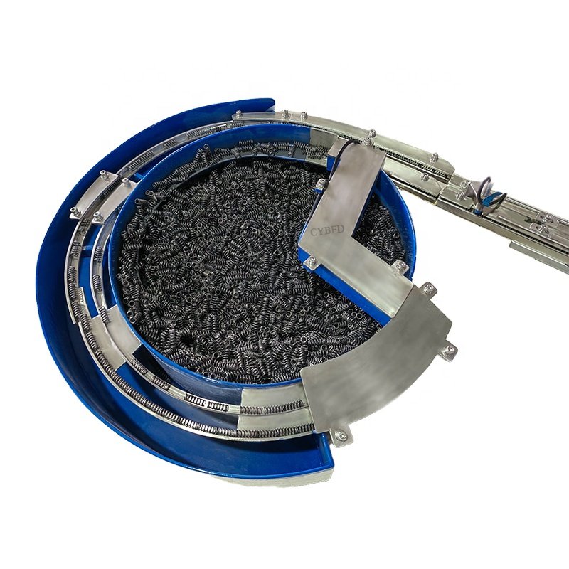 Customized Flexible Loading Slope Feeder Automatic Feeding System Vibrating Bowl Feeder