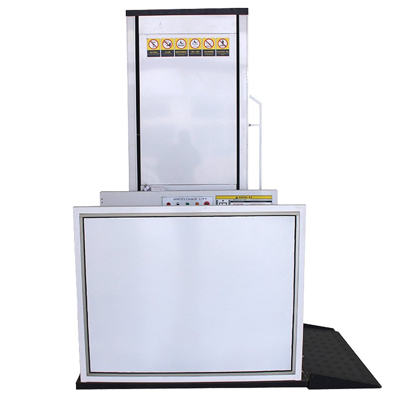 Small Home Vertical Hydraulic Outdoor Handicap Wheelchair Lift Price