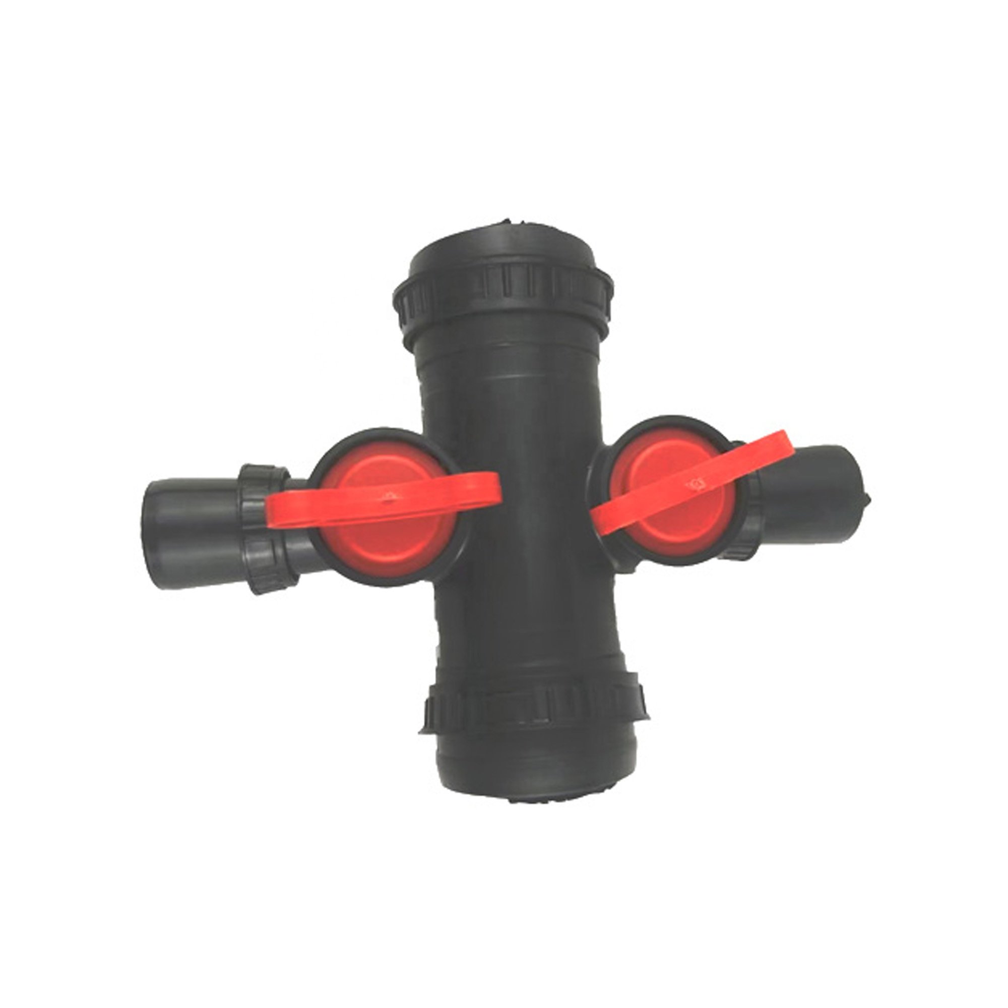 Drip Irrigation System Valves 50*28 mm Tee Valve Irrigation Control Valve For Spray Hose