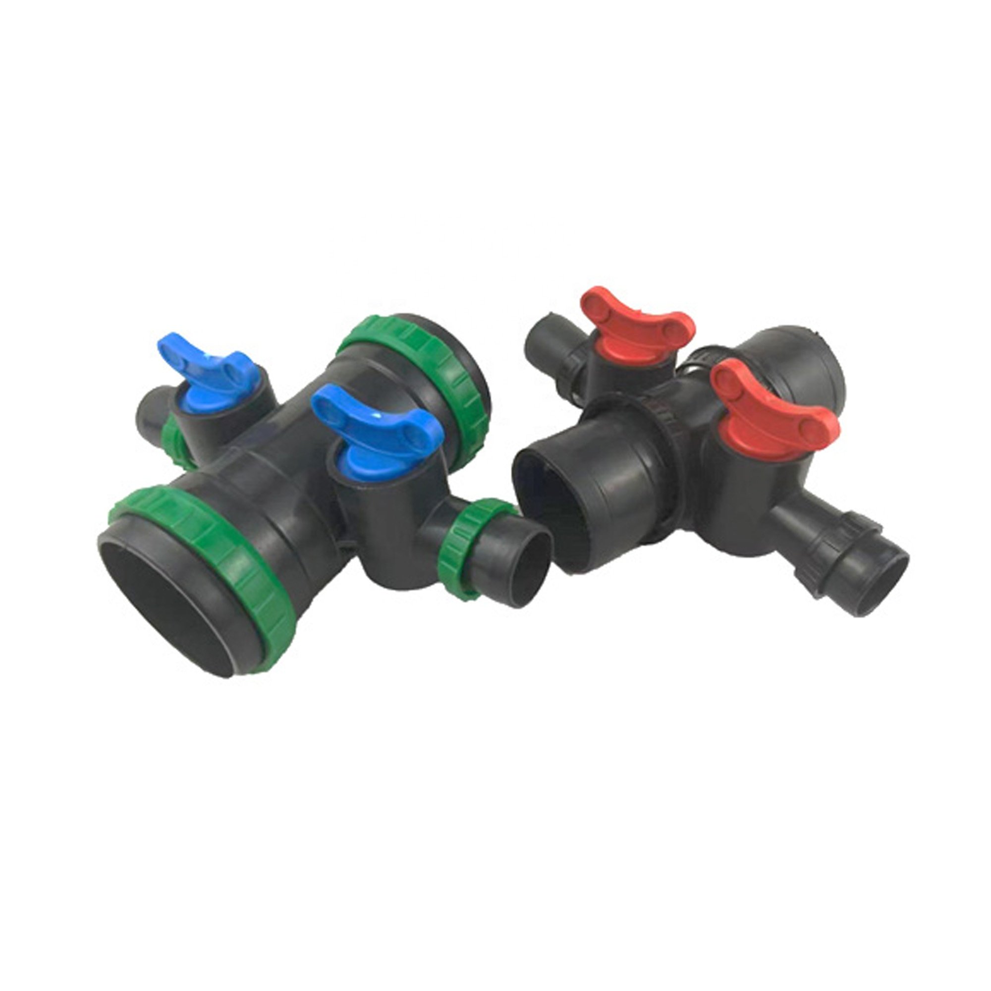 Drip Irrigation System Valves 50*28 mm Tee Valve Irrigation Control Valve For Spray Hose
