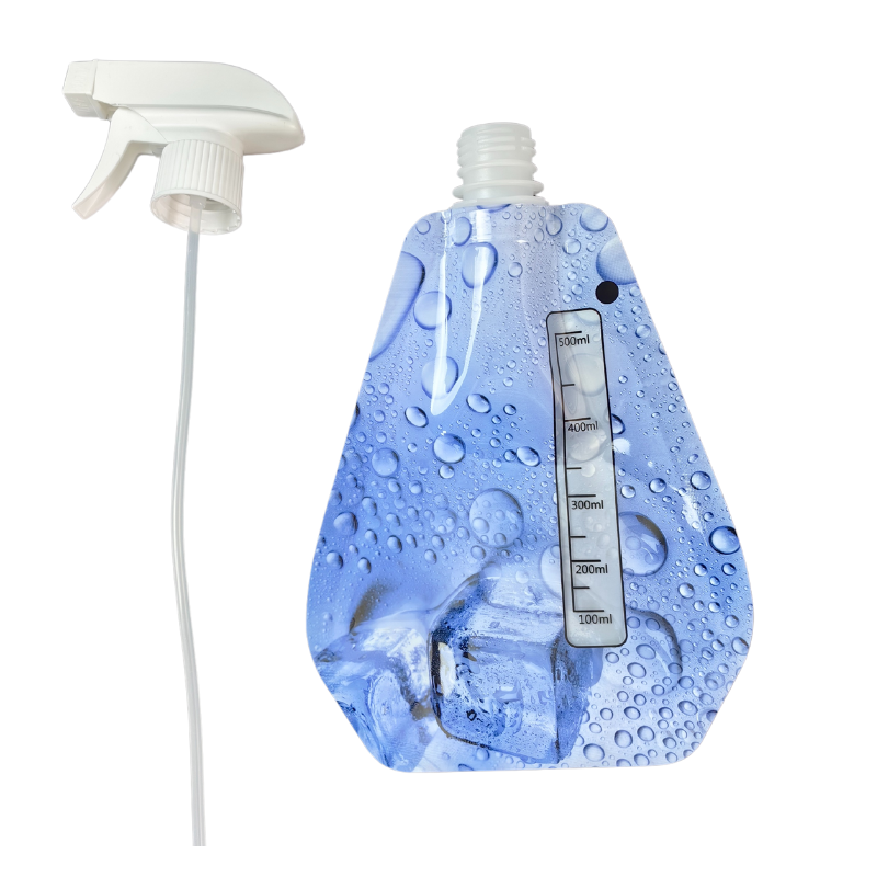 500 ml plastic alcohol watering can spray bag garden watering glass scrub watering bottle
