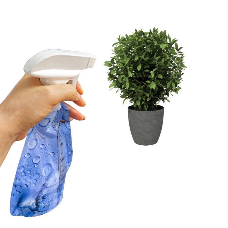 500 ml plastic alcohol watering can spray bag garden watering glass scrub watering bottle