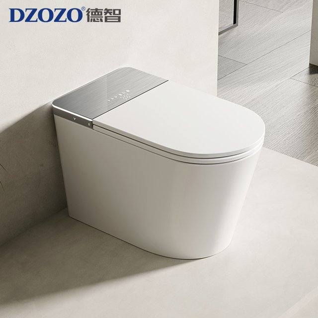 S016 USA Conformity Automatic Ceramic Sanitary Luxury Power Off Flush Intelligent Sensor Sense Snart Toilet for Sale