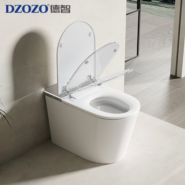 S016 USA Conformity Automatic Ceramic Sanitary Luxury Power Off Flush Intelligent Sensor Sense Snart Toilet for Sale