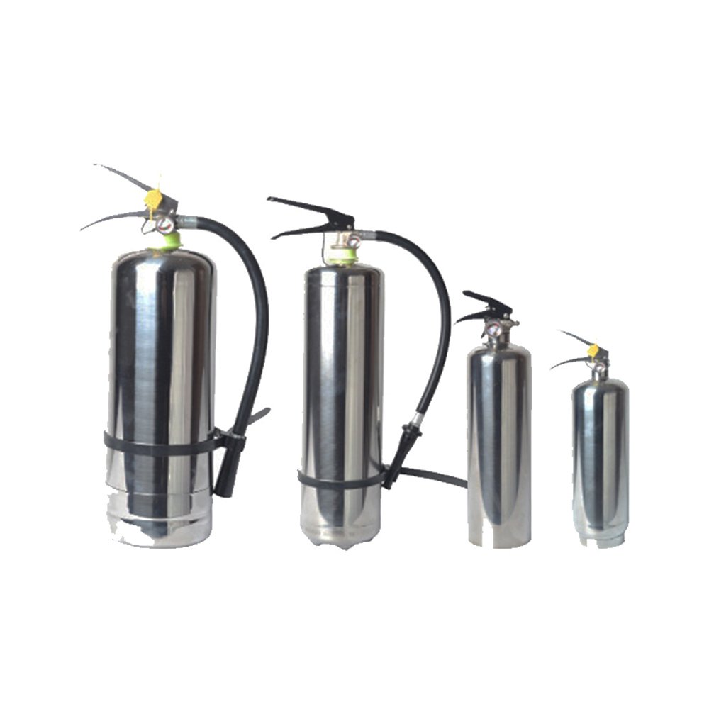 Vehicle Mounted Fire Fighting Bottle Empty Water Base Extinguisher Cylinder With Valves