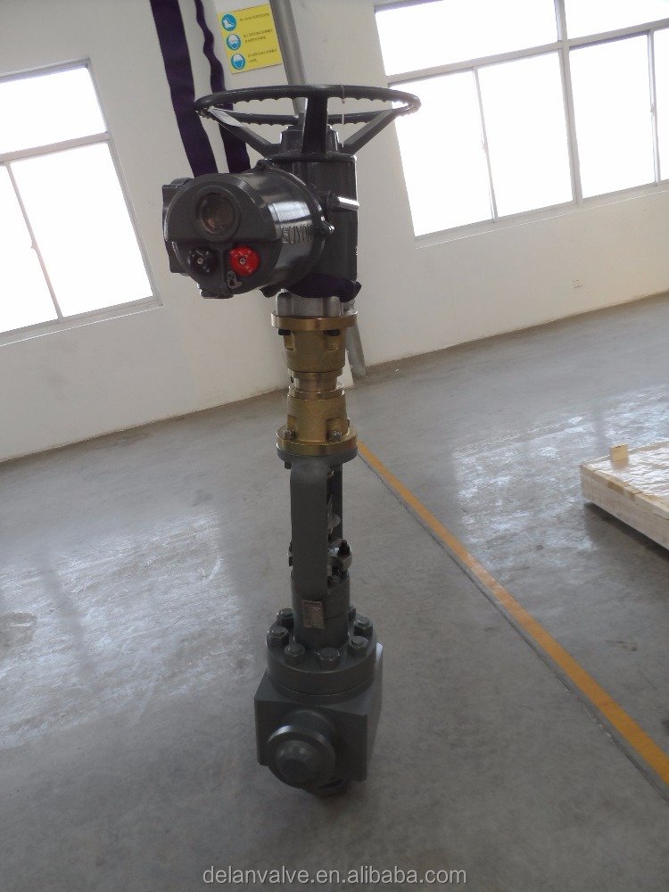 Globe Flow Direction Electric Actuated Attemperator Spray Control Valve Spray Valve