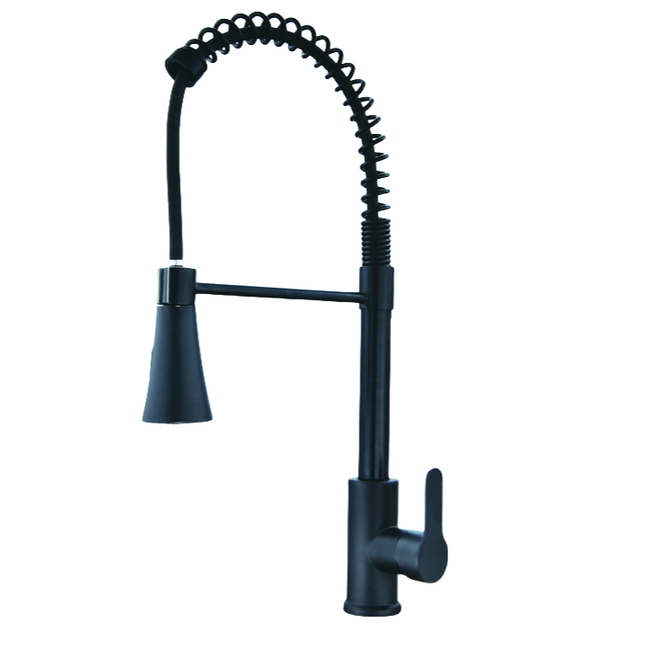 Modern Single-Handle Deck Mounted Pull-Out Pull Spray Thermostatic Kitchen Faucet Stainless Steel Material Ceramic Valve Core