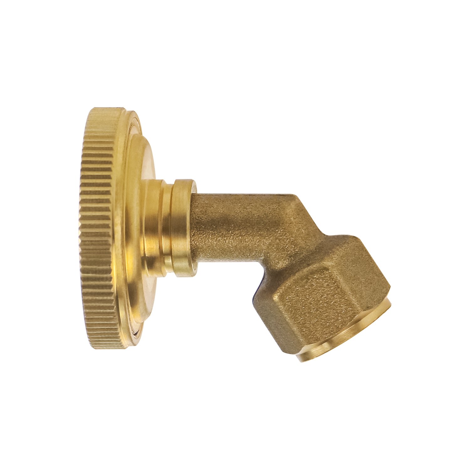 Adjustable brass water sprayer hose nozzle