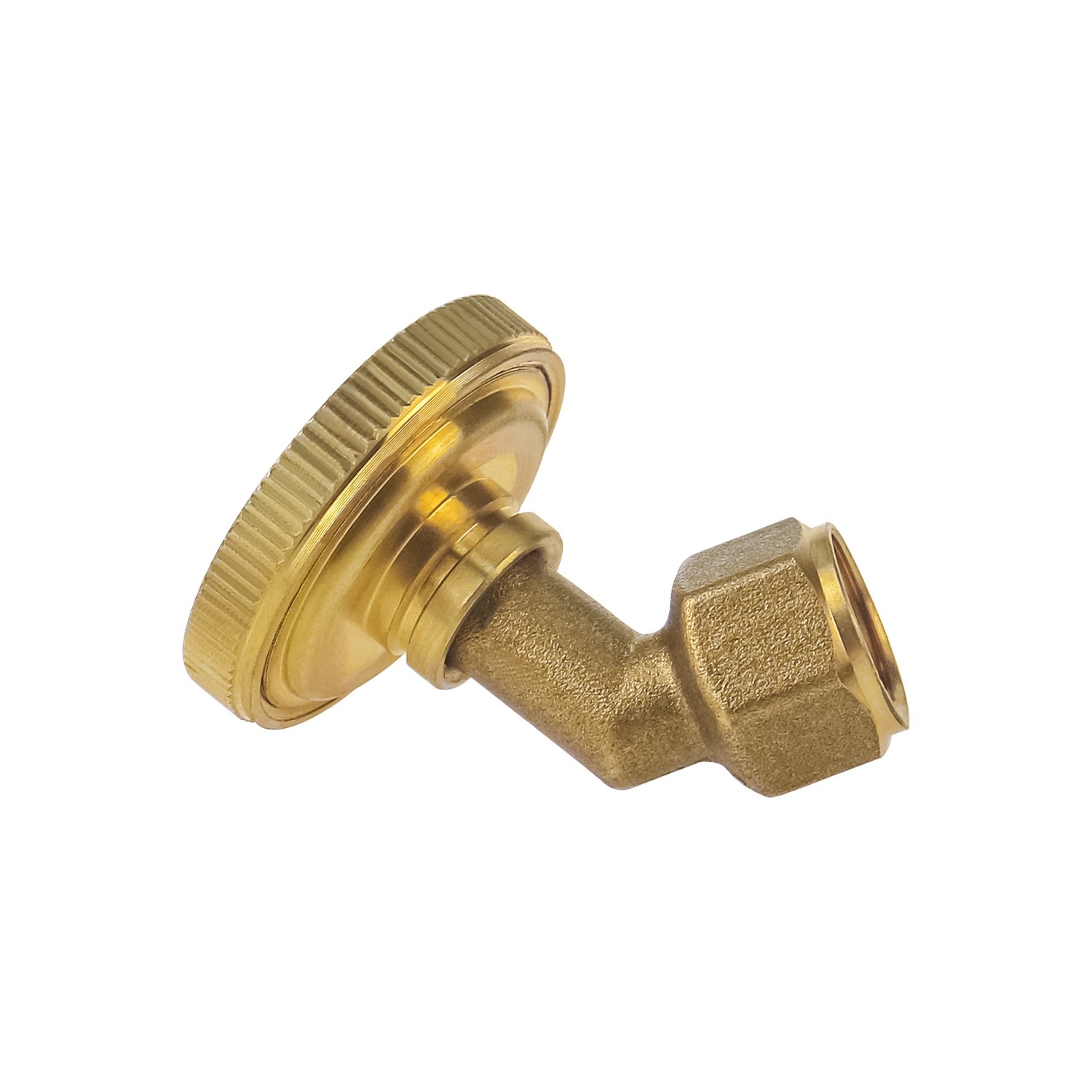 Adjustable brass water sprayer hose nozzle