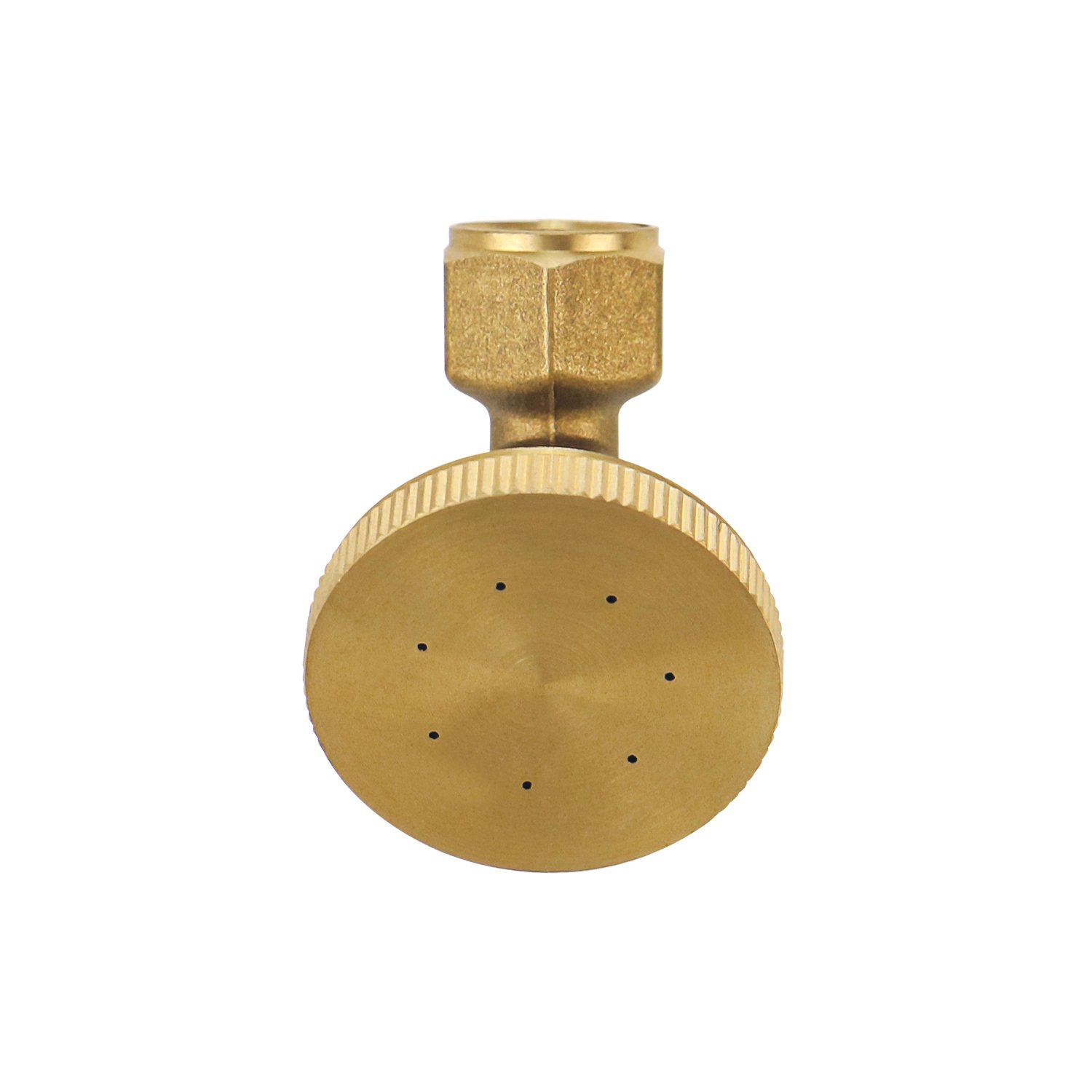 Adjustable brass water sprayer hose nozzle