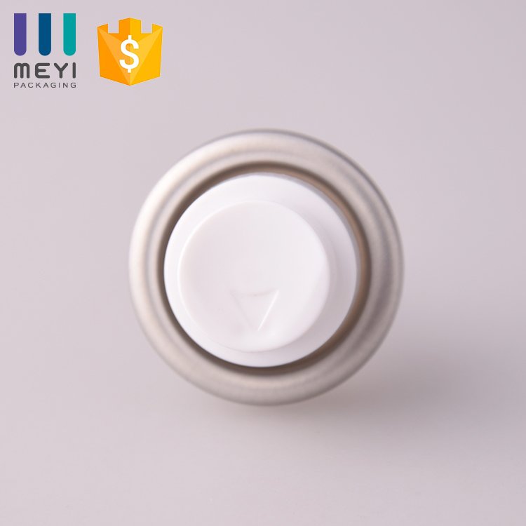 1 inch 31.5mm metal aluminum aerosol valve actuator mist spray pump for aerosol tin can with big cap