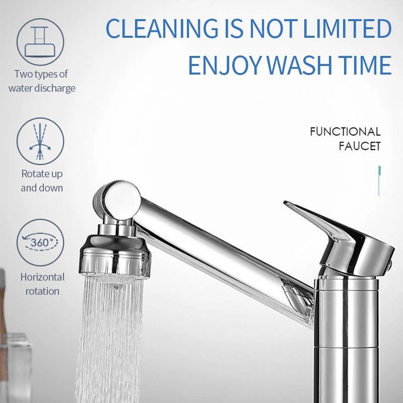 Cheap Universal Rotary Cold and Hot Washbasin Faucet