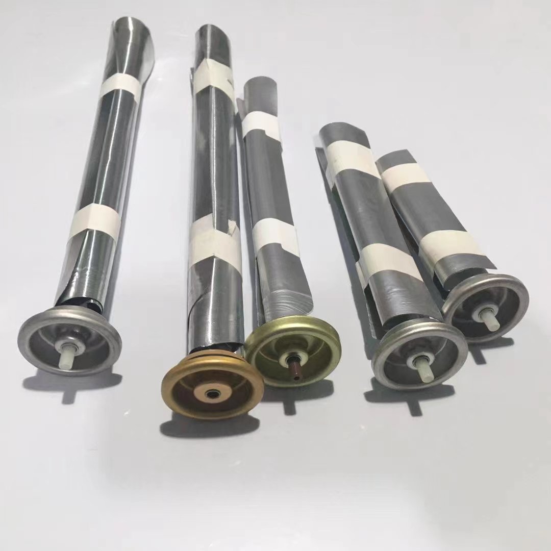 Factory Custom Label Cosmetic OEM BOV Valve Bag on Valve For Aluminum Tin Can Aerosol