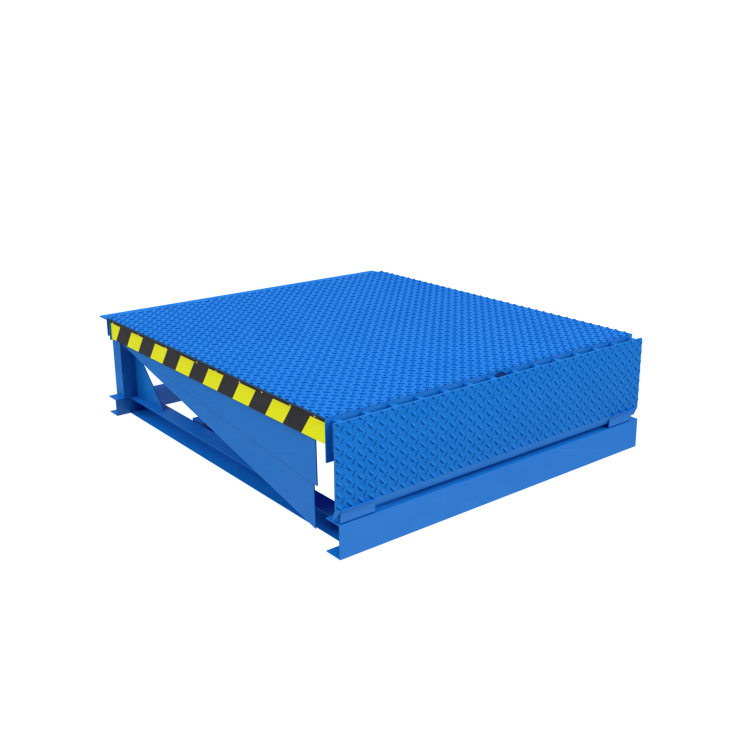 Year-End Sale on 10T Load Folding Dock Leveler Hydraulic Truck Platform for Efficient Unloading Material Handling Equipment