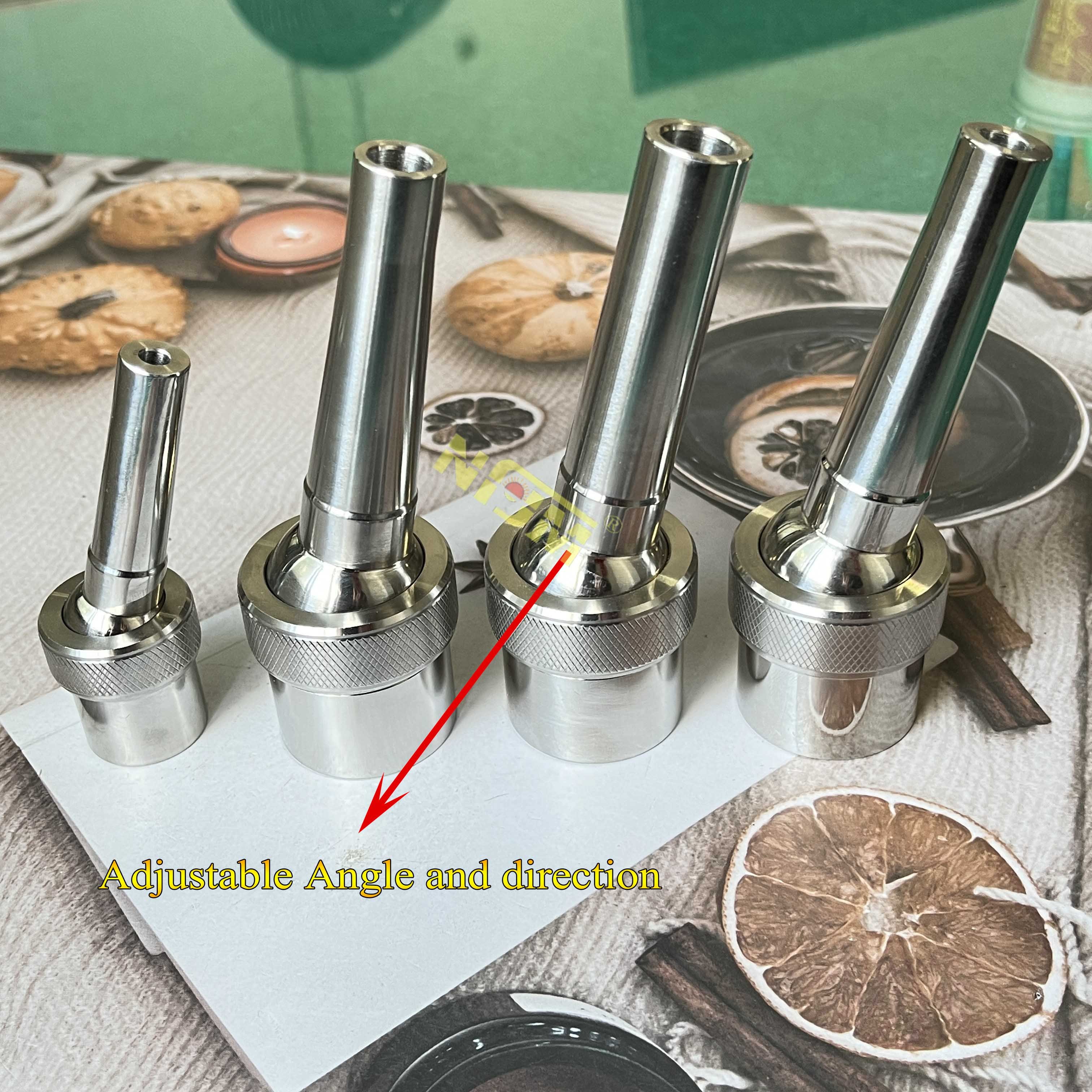 NFJM Adjustable Jet Straight Pond Fountain Nozzle Pond Valve Spray Head