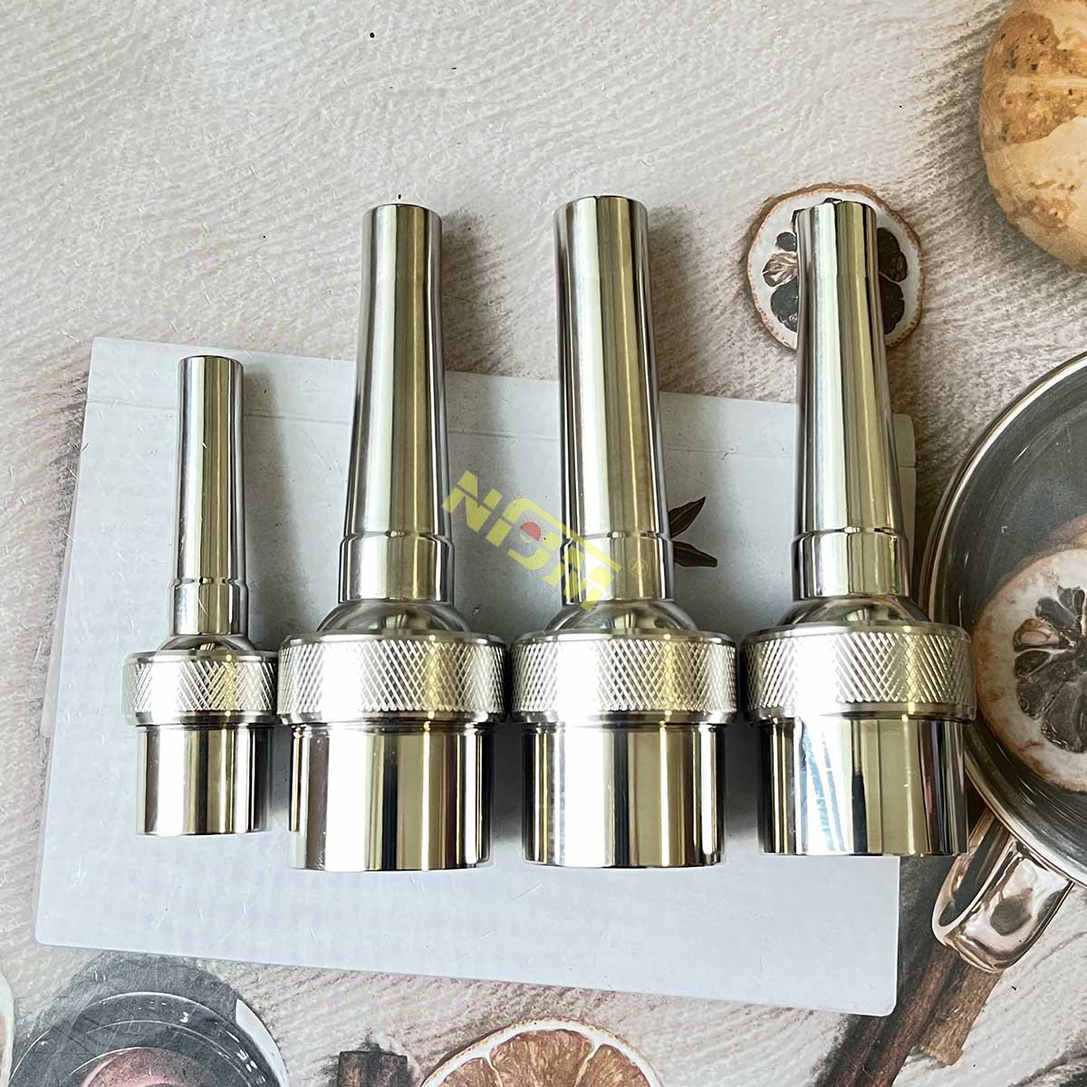 NFJM Adjustable Jet Straight Pond Fountain Nozzle Pond Valve Spray Head