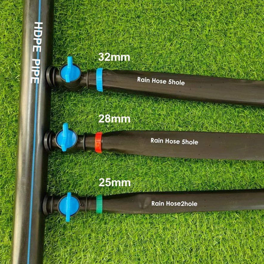 Irrigation Pipe Fittings Drip Tape Hose Accessories Bypass Valves For Agricultural Irrigation System