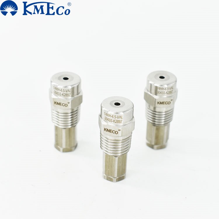 KMECO Full Cone Automatic Shut-Off Valve 1/4HH 6.5 Valve Spray Nozzle