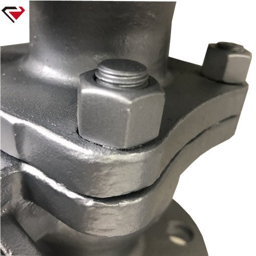 Factory Direct Price flanges connected ball valve WCB 2ways