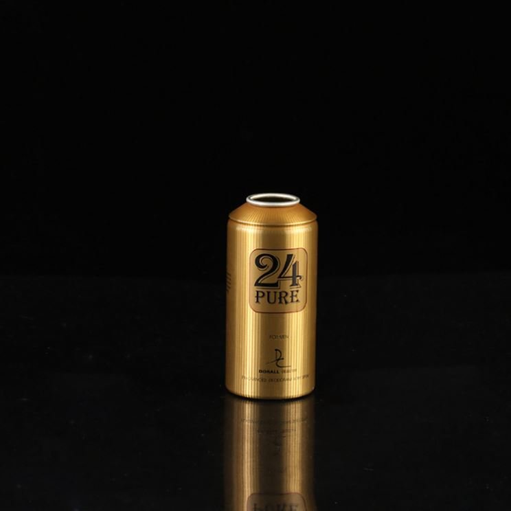 Oem Color Black White Sliver Gold All Sizes Essential Oil Sleep Spray Portable Aluminum Aerosol Cans With Valves 75ml 100ml