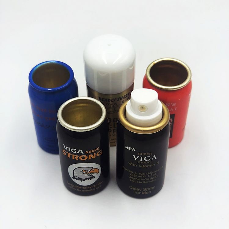 Oem Color Black White Sliver Gold All Sizes Essential Oil Sleep Spray Portable Aluminum Aerosol Cans With Valves 75ml 100ml