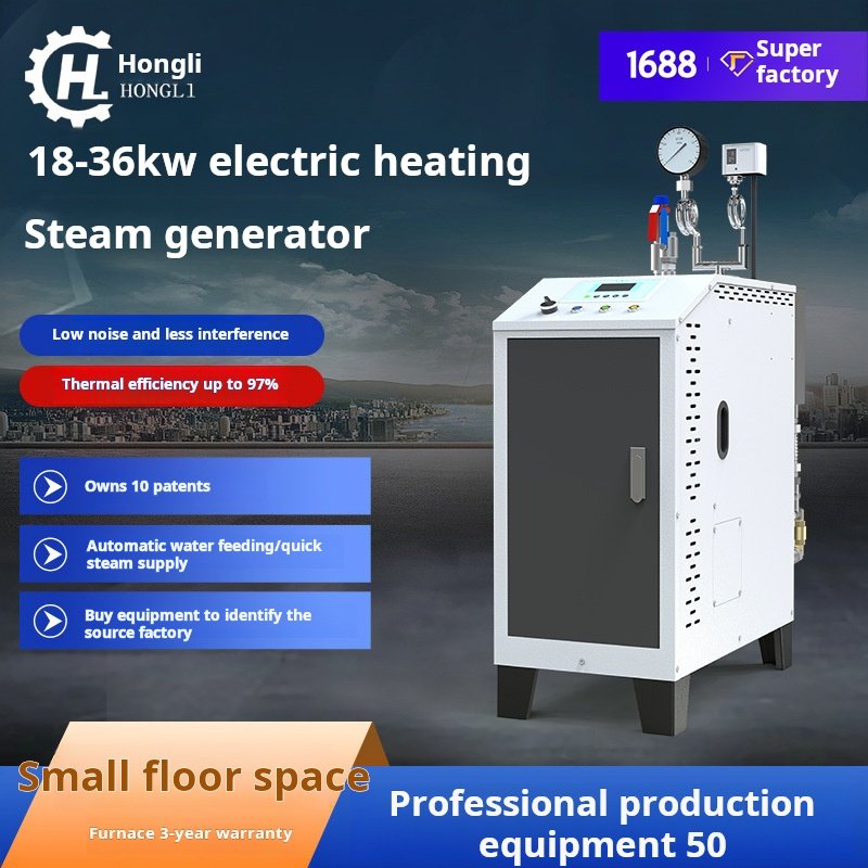 Hongli 144kw large industrial food steam engine automatic canteen disinfection heating steam generator