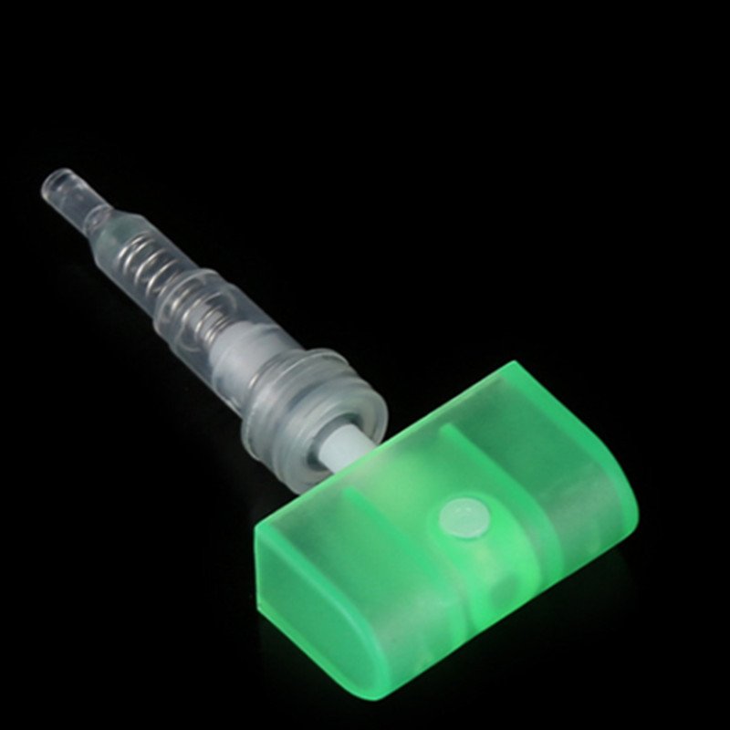 fine mist sprayer pump with cap plastic white black pink green spray pump atomizer for credit card perfume bottles