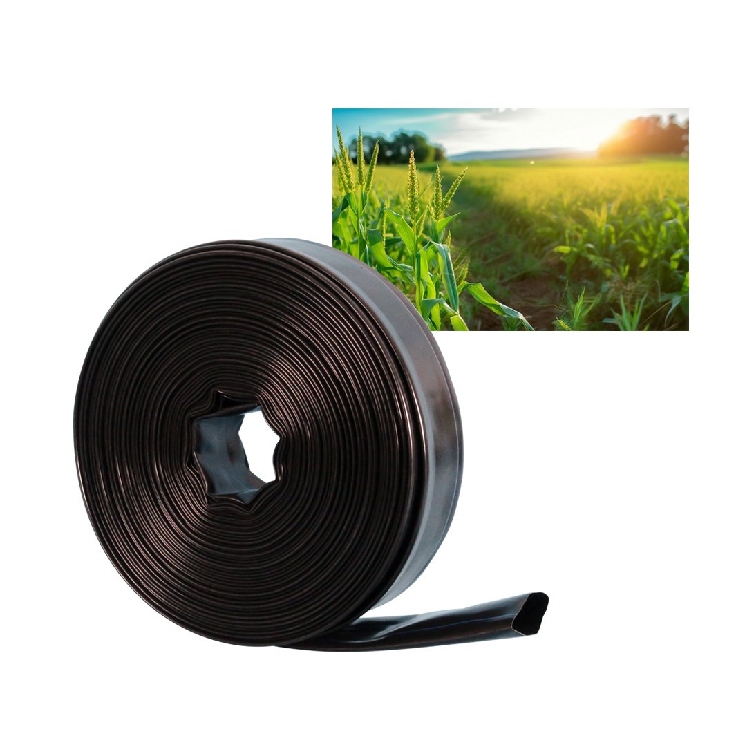 Factory direct hair Pe Tape Pipe In Plastic Tubes Polyethylene Pe Layflat Water PE Auxiliary Pipexiliary Pipe