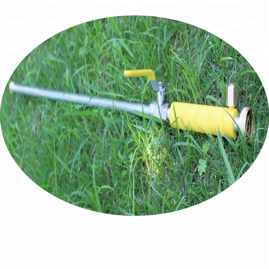 Brass garden gun lawn water wand spray aluminum rod