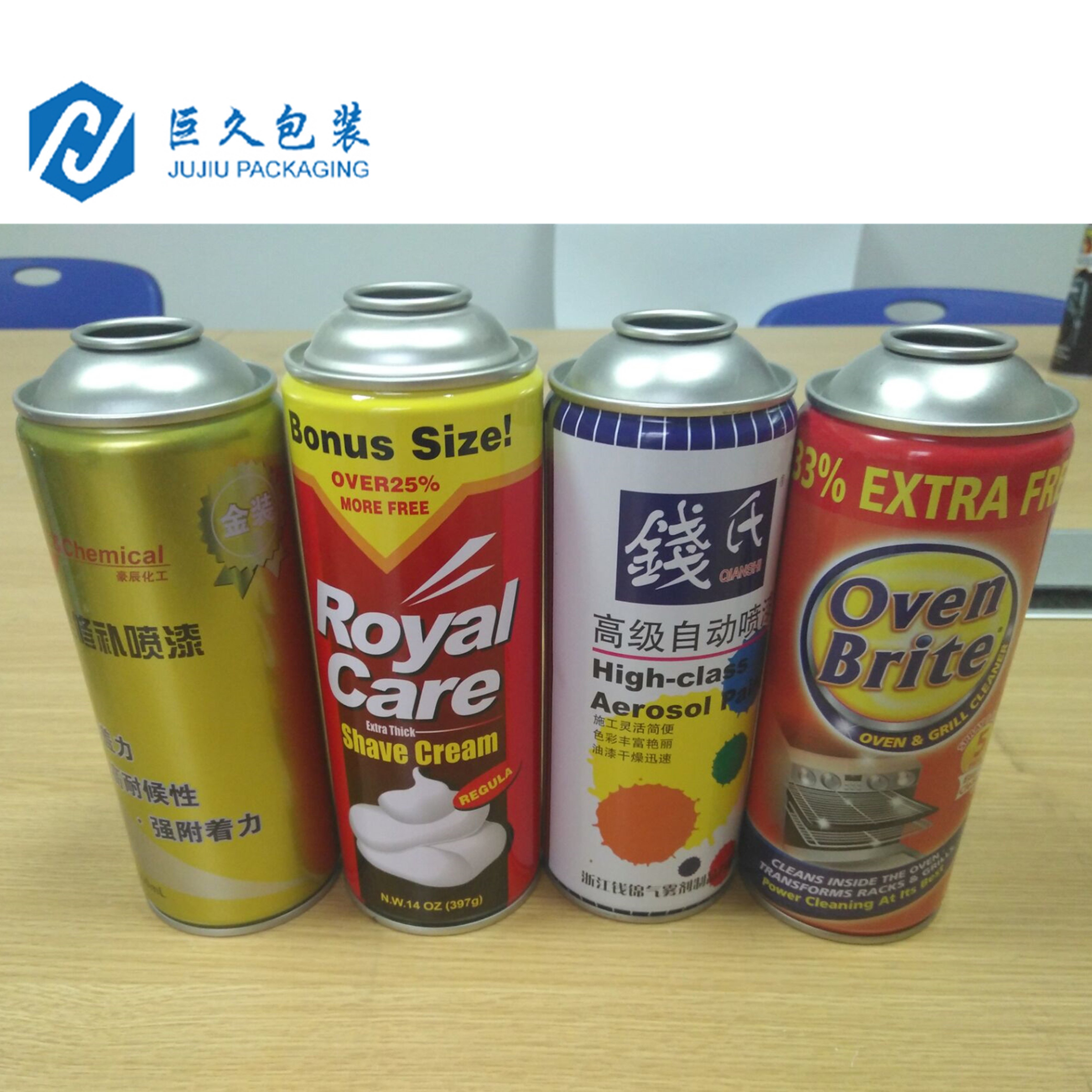 Factory Direct Price Spray Paint Aerosol Can with Aerosol Female Valve and Actuator