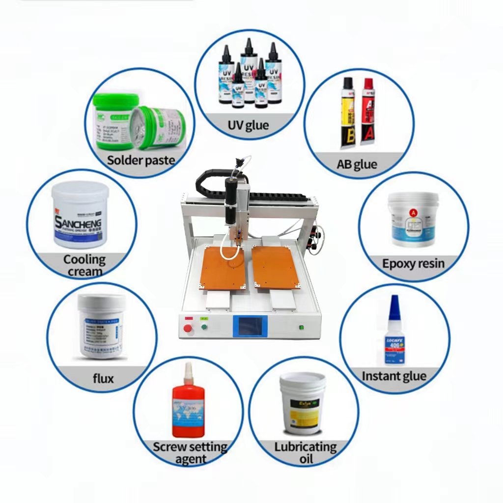 ROBOTS Industrial CNC Robots Automatic 3-axis Glue Dispenser Machine Customizable Glue Dispensing Machine dispens glue