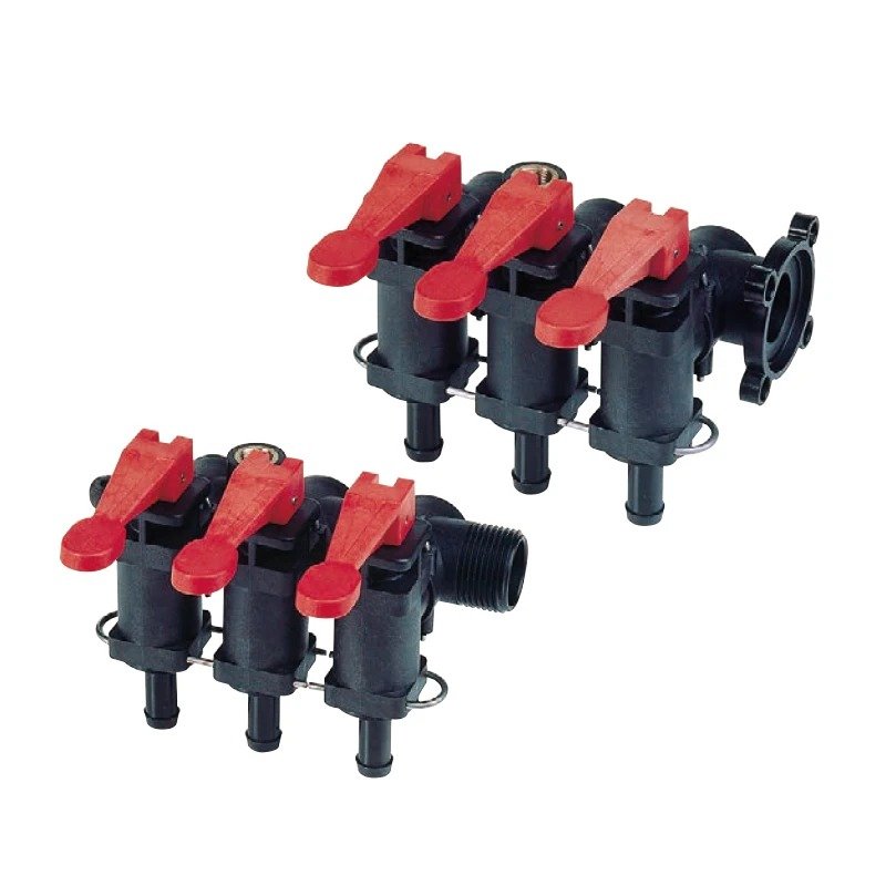 High Quality Yaoda Pipe Controller Agricultural Regulator Spray Regulator 3 Way Distributor 4 Way Valve High Pressure Filter