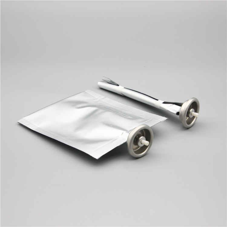Bag on valve for nasal spray for adults